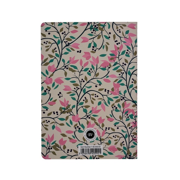 Spring Flowers Notebook – BV Bruno Visconti – Floral Journal A5 size - Picture 6 of 6